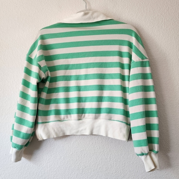 The GREii Striped Polo Sweatshirt S - Picture 3 of 6